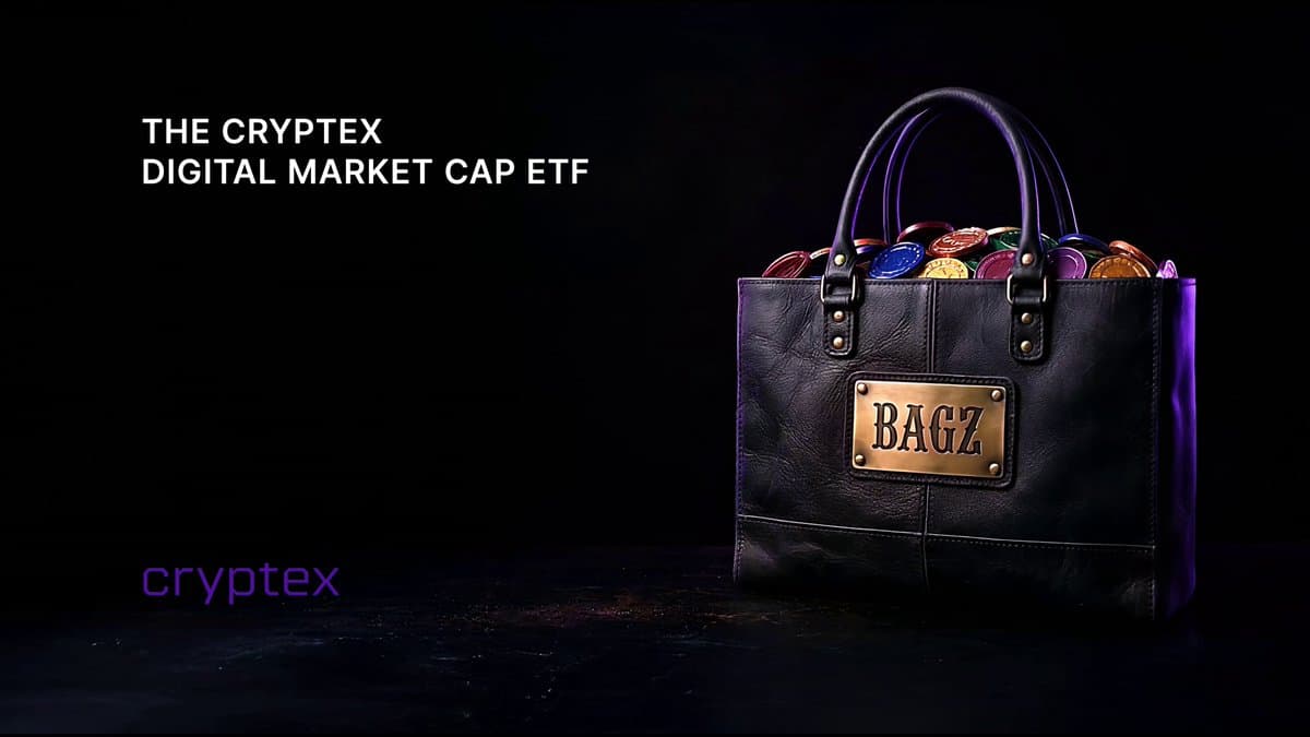 Today, we filed Pre-Effective amendment No.4 to our registration statement on form S-1 with the @SECGov for the Cryptex Digital Market Cap ETF ($BAGZ)