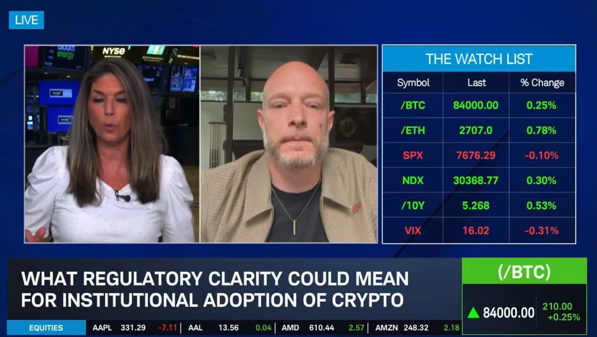 “Institutions are coming in, and we’re seeing very different market behavior than in previous cycles.” Joe joined @SchwabNetwork today to discuss the institutional shift and new SEC rules rewriting…