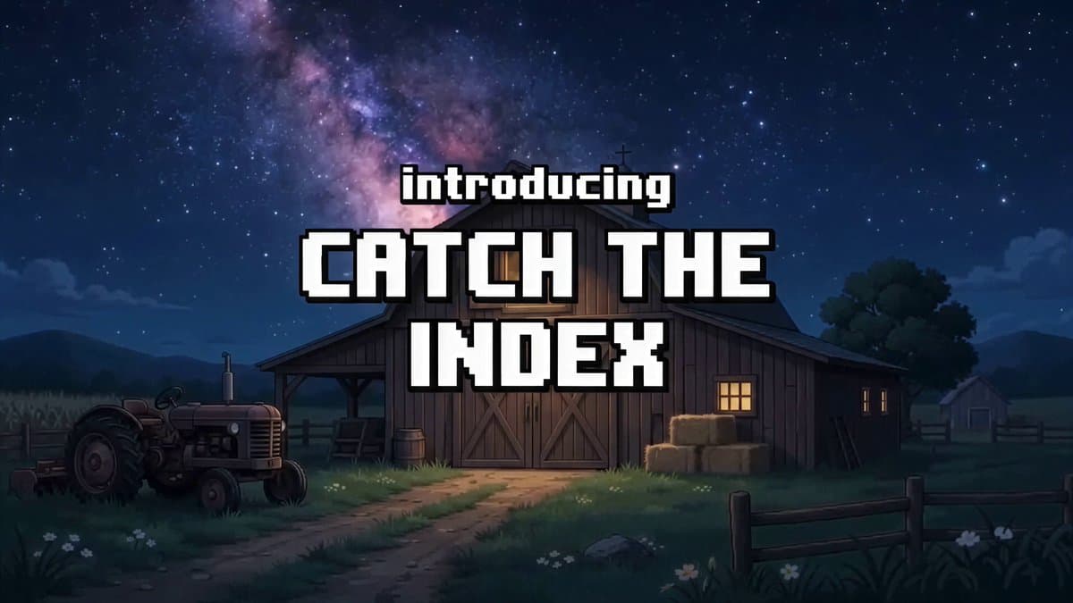 We said we wanted to play a game. We meant it. Introducing: Catch the Index. 36 assets. One basket. The top spot is up for grabs. Catch the components of the Cryptex Digital Market Cap Index, grab…